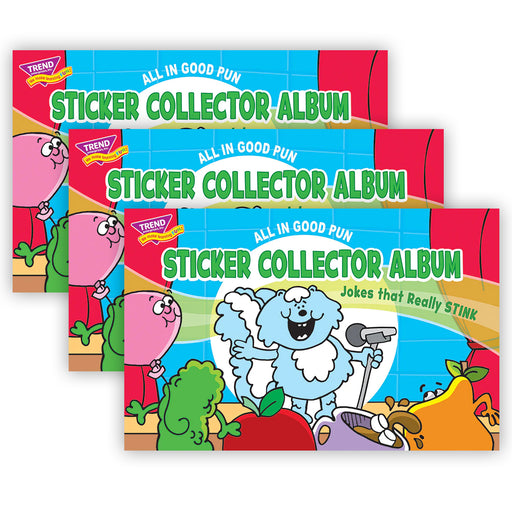 (3 Ea) Sticker Album All In Good