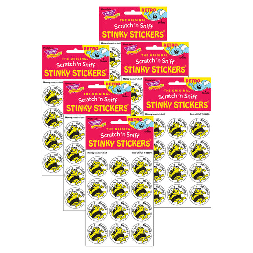 (6 Pk) Stickers 24ct Beeutiful Honey Scent