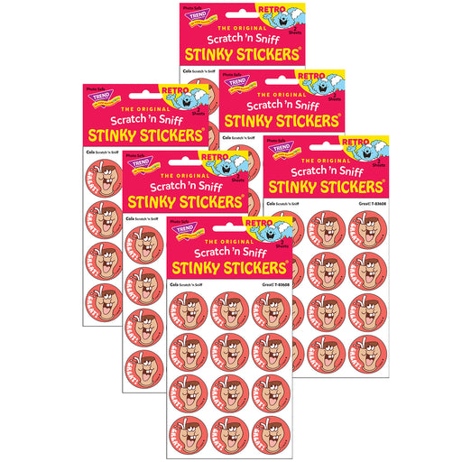 (6 Pk) Stickers 24ct Great Cola