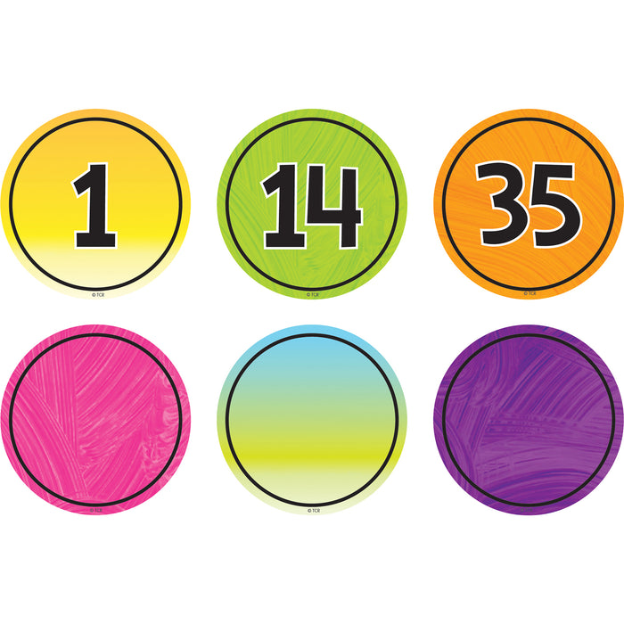 (3 Pk) Numbers Magnetic Accents Brights 4ever