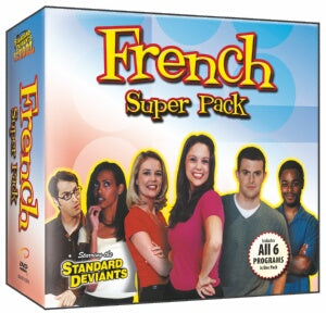 Standard Deviants School French (7 Super Pack)