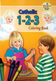 Catholic 1-2-3 Coloring Book (St. Joseph Coloring Books) (Pack Of 10) (Pkg-10)