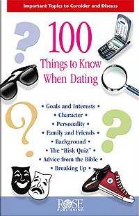 100 Things To Know When Dating Pamphlet (Single)