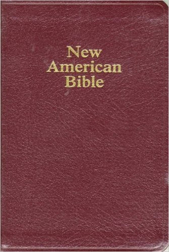 NABRE Deluxe Gift Bible-Burgundy Bonded Leather