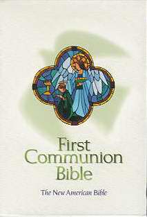 NABRE First Communion Bible-White Imitation Leather