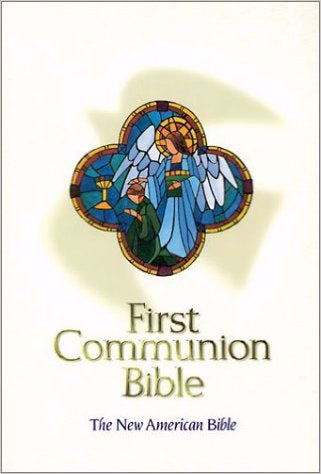 NABRE First Communion Bible-Navy Blue Imitation Leather Indexed