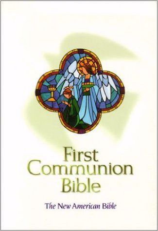 NABRE First Communion Bible-White Imitation Leather Indexed