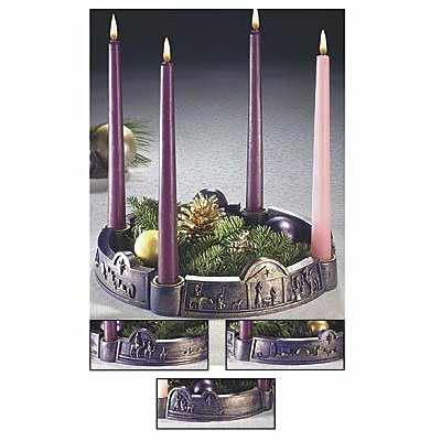 Advent Wreath-Journey To Bethlehem w/Candles (Resin)