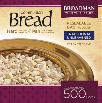 Communion-Bread Hard (Unleavened) (Pack Of 500) (Pkg-500)