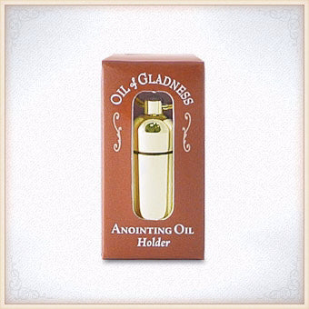 Anointing Oil-Keyring Holder-Goldtone-Boxed