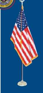 Flag-American-Durawavez Indoor/Parade/Fringed (4 x 6)