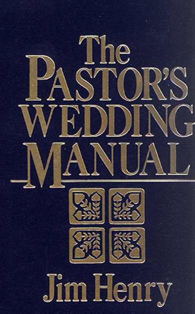 Pastor's Wedding Manual