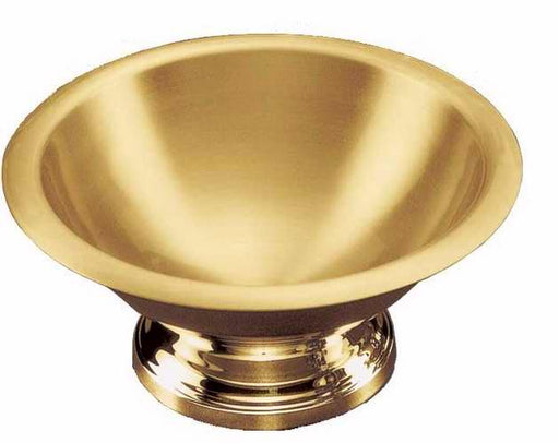 Baptismal Bowl-Large 9" Round-Brass (RW 9)