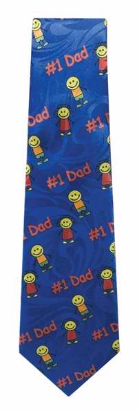 Tie-#1 Dad (Polyester)