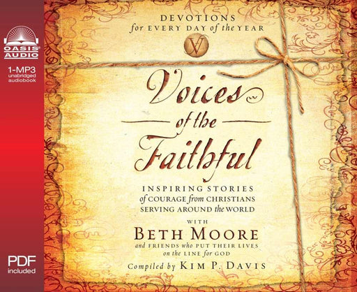 Audiobook-Audio CD-Voices Of The Faithful V1 ((Unabridged) (MP3)