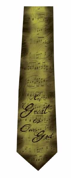 Tie-How Great Is Our God (100% Silk)