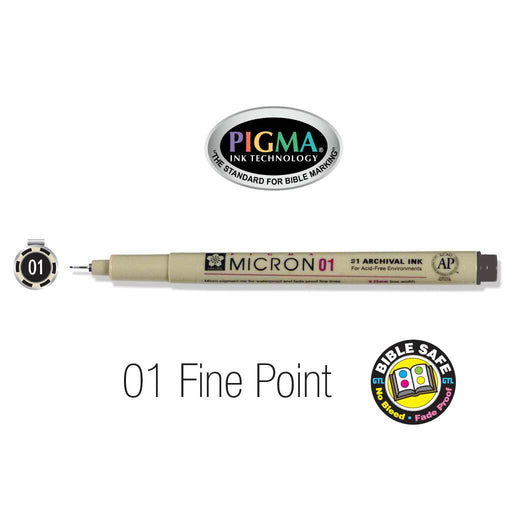 Pen-Pigma Micron Pen (01)-Black