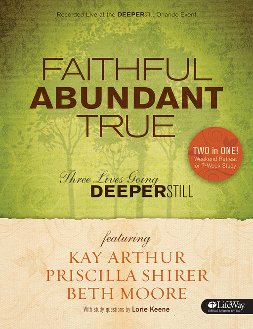 Faithful Abundant True Retreat Guide & Member Book