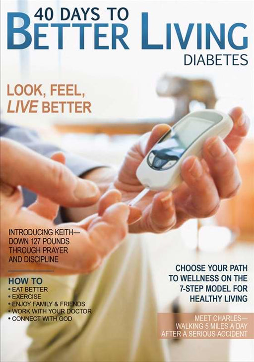 40 Days To Better Living: Diabetes-Softcover