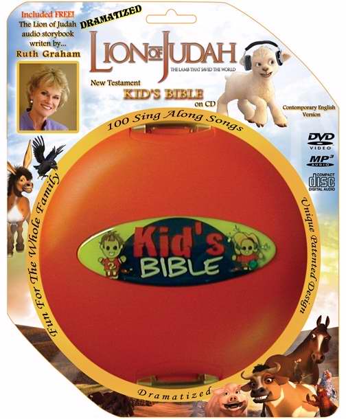 Audio CD-Lion Of Judah Kid Bible-Nt-15 CD/1 DVD/1 MP3
