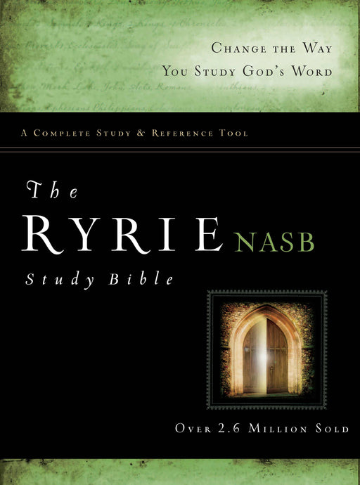 NASB Ryrie Study Bible-Hardcover Indexed
