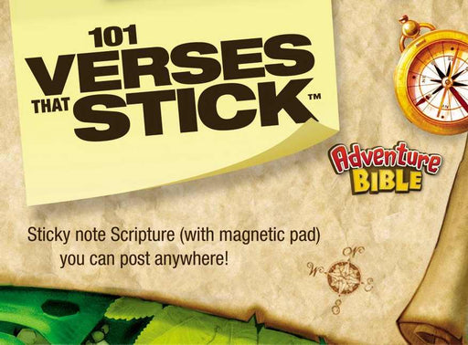 101 Verses That Stick For Kids/NIV Adventure Bible