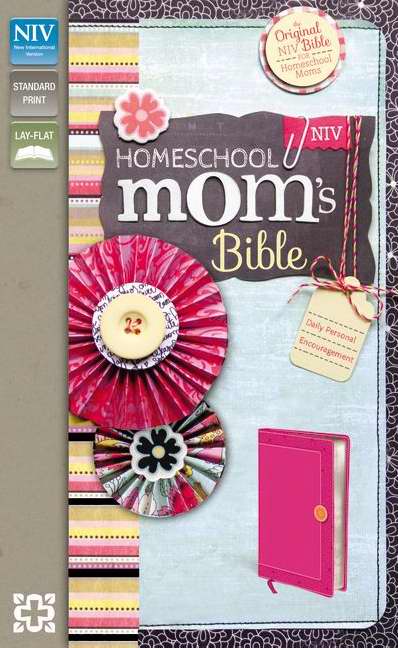 NIV Homeschool Mom's Bible-Hot Pink Duo-Tone