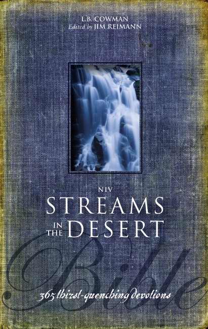 NIV Streams In The Desert Bible-Hardcover
