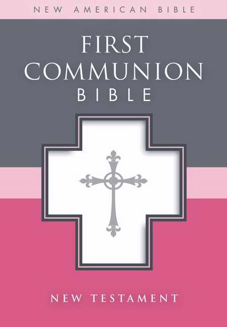 NABRE First Communion New Testament-White Leatherlook