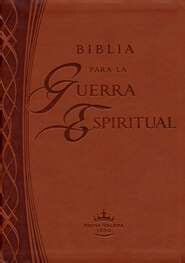 RVR 1960 Spiritual Warfare Bible-Tan Imit-Spanish