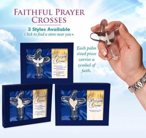Cross-Faithful Prayer-Dove (Handheld)