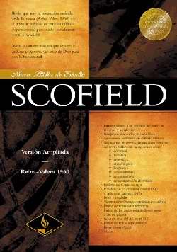 Span-RVR 1960 New Scofield Study Bible-Black Bonded Leather