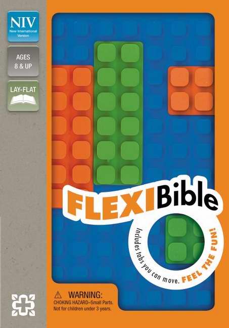 NIV Flexi Bible-Blue Silicone