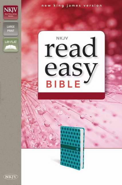 NKJV ReadEasy Bible-Turquoise DuoTone