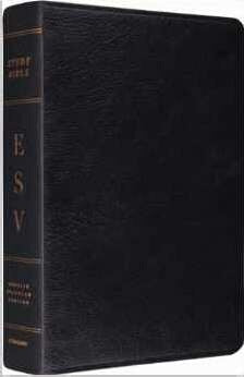 ESV Study Bible-Blk Genuine Index