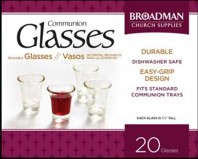 Communion-Cup-Flared Glass-1-1/2" (Pack Of 20) (Pkg-20)