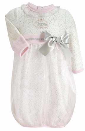 Baby Gown-Special Occasion-Prince-Pink-0-3 Mo (Royalty Collection)
