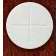 Communion-White Altar Bread-Cross Design (2-3/4")-Box Of 50 (Pkg-50)