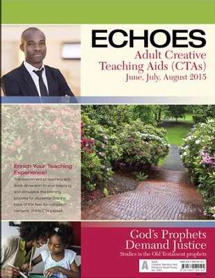 Echoes Summer 2018: Adult Comprehensive Bible Study Creative Teaching Aids