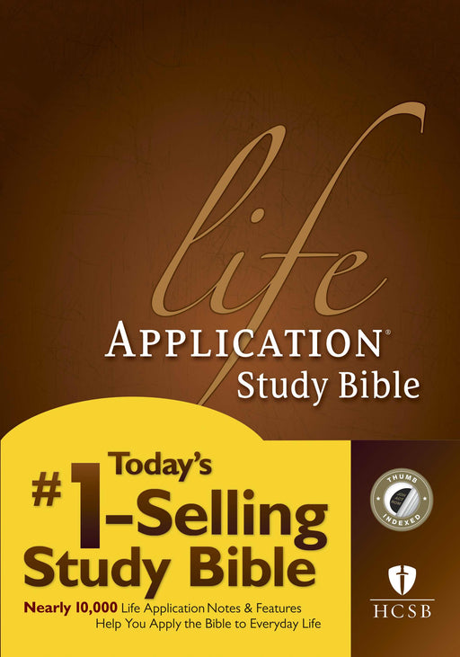 HCSB Life Application Study Bible-Hardcover Indexed