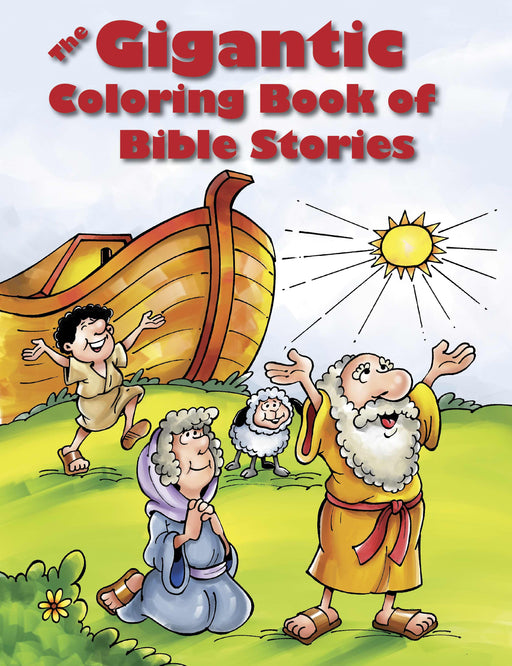 Coloring Book-Gigantic Coloring Book Of Bible Stories