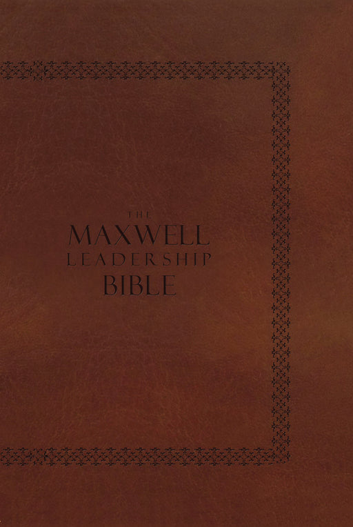 NKJV Maxwell Leadership Bible/Briefcase Size-Coffee Bean Hardcover