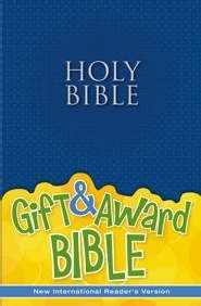 NIrV Gift And Award Bible-Blue Softcover