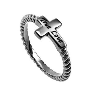 Simplicity Cross-True Love-Sz  8 Ring