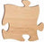 Engravable Plaque-Puzzle Piece-Maple (12 x 12)