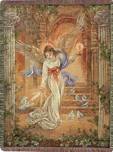 Throw-Angel Of Light (Tapestry) (50 x 60)