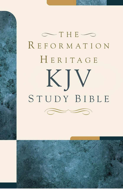 KJV Reformation Heritage Study Bible-Premium Hardcover