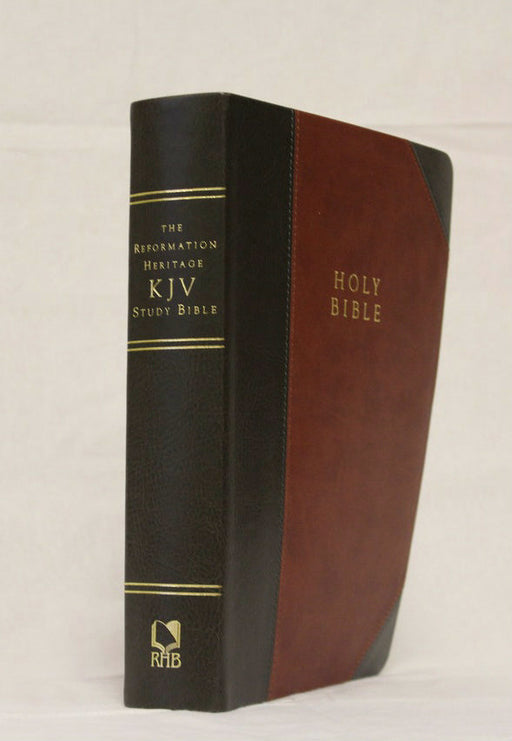 KJV Reformation Heritage Study Bible-Brown/Gray Two-Tone Leather-Like