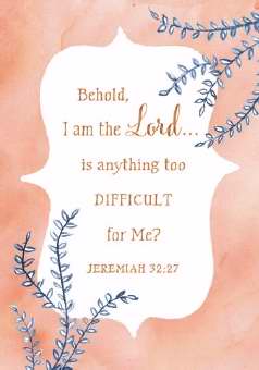 Card-Counter-Praying For You-Jeremiah 32:27 ASB (Pack Of 3) (Pkg-3)