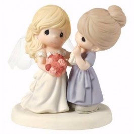 Figurine-Wedding-Bride & Mother-My Daughter, My Pride, A Beautiful Bride
